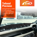 Dash Mat for Land Rover Defender 90 2021-Onwards Non-HUD Non-Slip Microfiber Pad Cover Interior Accessories-3