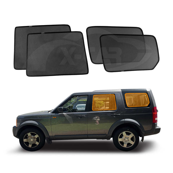 Window Sun Shades for Land Rover Discovery 3 4 2004-2016 Sun Blind Mesh