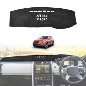 Dash Mat for Land Rover Discovery 5 D5 2017-Onwards Non-HUD Non-Slip Microfiber Pad Cover Interior Accessories