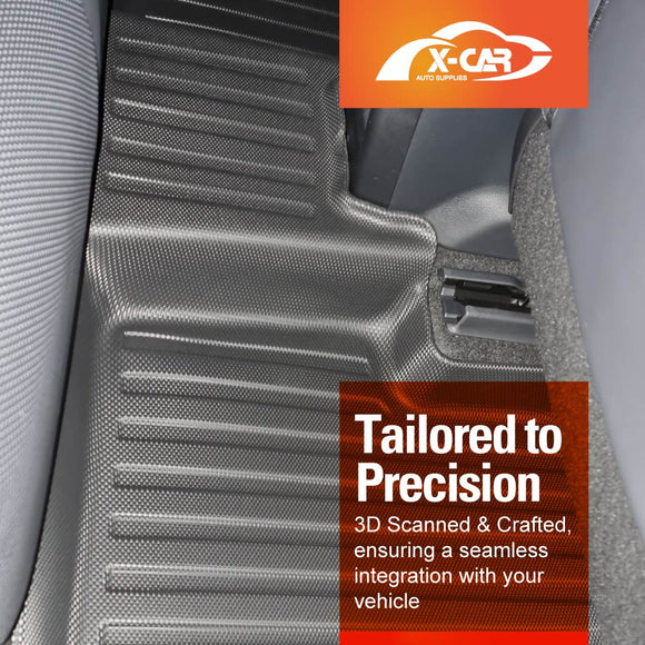 3D Floor Mats for Lexus NX Series NX250 NX350 NX350h NX450h 2022-Onwards All-Weather Car Liners