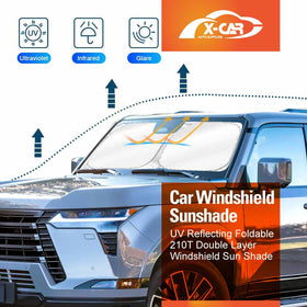 WindScreen Sun Shade for Lexus GX 550 GX550 2024-Onwards Wind Screen Sun Visor Protector - 0