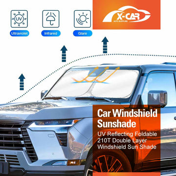 WindScreen Sun Shade for Lexus GX 550 GX550 2024-Onwards Wind Screen Sun Visor Protector - 0