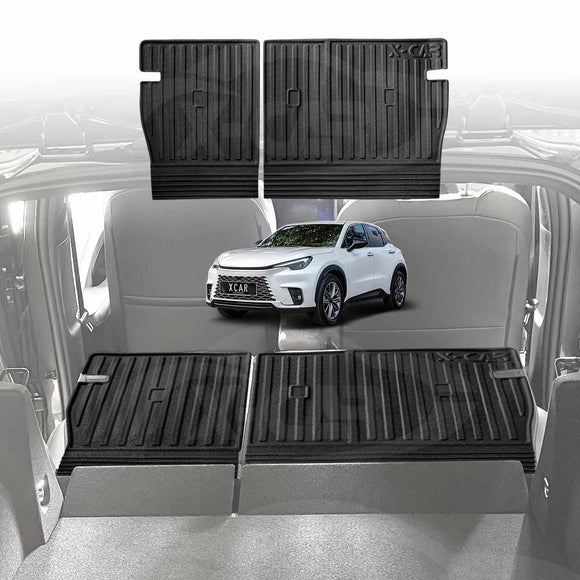 Boot Liner / Back Seats Protector for Lexus LBX AWD 2024-Onwards Trunk Cargo Mats