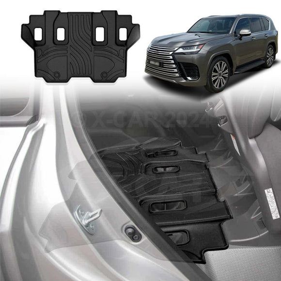 3D Floor Mats for Lexus LX Series LX500d LX600 2021-Onwards All-Weather Car Liners