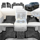 3D Floor Mats for Lexus LX Series LX500d LX600 2021-Onwards All-Weather Car Liners-2