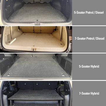 Boot Liner/ Back Seat Protector for Lexus LX Series LX500d LX600 2021-Onwards - 0