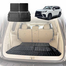 Boot Liner/ Back Seat Protector for Lexus LX Series LX500d LX600 2021-Onwards-25