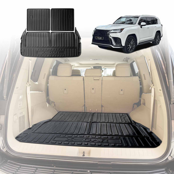 Boot Liner/ Back Seat Protector for Lexus LX Series LX500d LX600 2021-Onwards