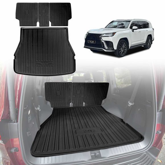 Boot Liner/ Back Seat Protector for Lexus LX Series LX500d LX600 2021-Onwards