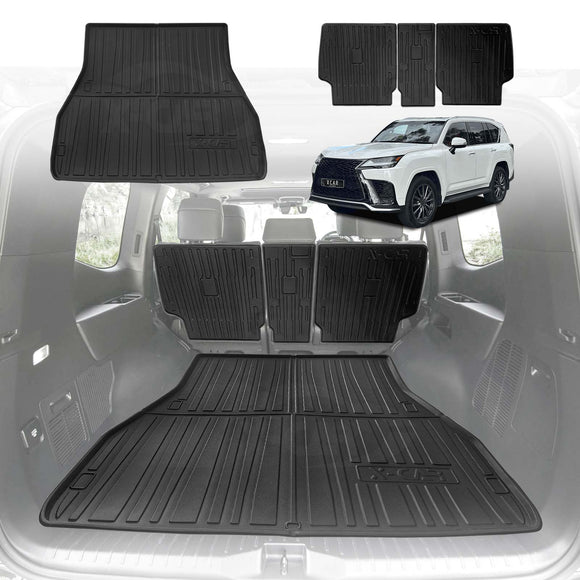 Boot Liner/ Back Seat Protector for Lexus LX Series LX500d LX600 2021-Onwards