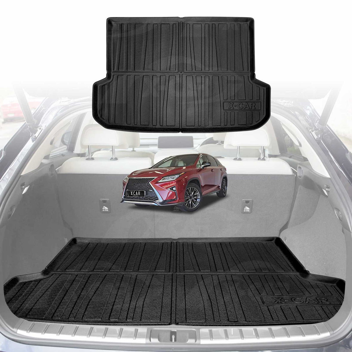 Boot Liner for Lexus RX200t RX300 RX350 RX450h 2016-2022 All Weather C ...