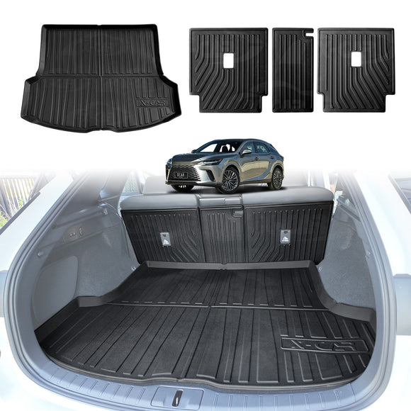 Boot Liner / Back Seats Protector for Lexus RX350 RX350h RX500h 2022-Onwards