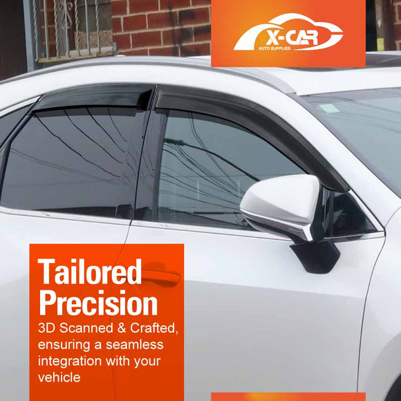 Weathershields for Lexus NX250 NX350 NX350h NX450h 2022-Onwards
