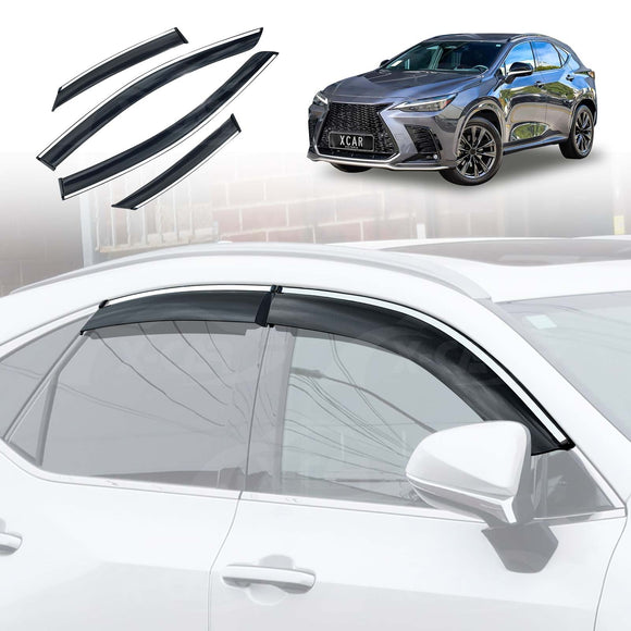 Weathershields for Lexus NX250 NX350 NX350h NX450h 2022-Onwards