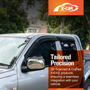 Weathershields for Isuzu D-MAX DMAX Dual Cab 2008-2012 Car Weather Shields Wind Deflectors Sun Visors-2