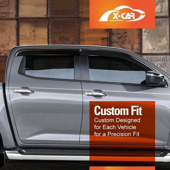 Weathershields for Mazda BT-50 BT50 Dual Cab TF Series 2020-Onwards Car Weather Shields Wind Deflectors Sun Visors