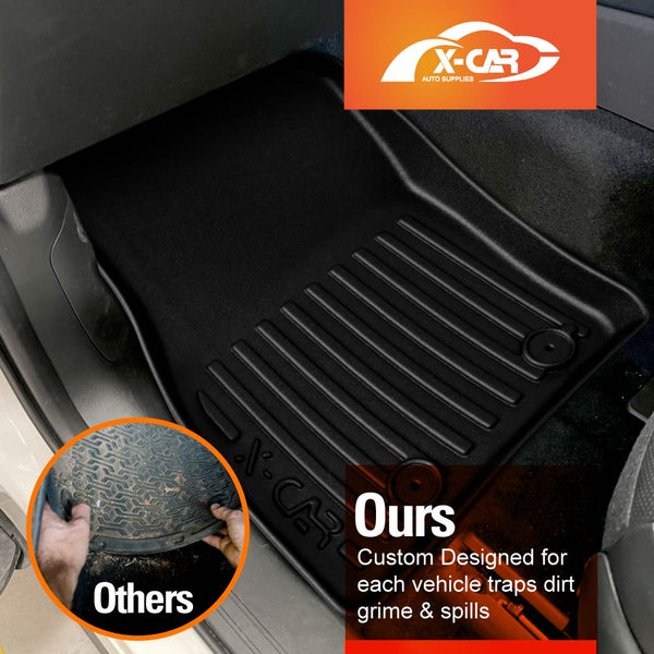 3D Floor Mats for Mazda CX-90 CX90 2023-2025 All-Weather Liners