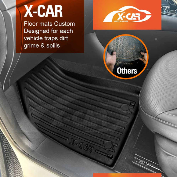 3D Floor Mats for MG HS Petrol 2024-Onwards All-Weather Car Liners
