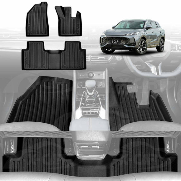 3D Floor Mats for MG HS Petrol 2024-Onwards All-Weather Car Liners