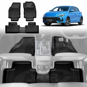 3D Floor Mats for MG 3 MG3 2024-Onwards All-Weather Car Liners