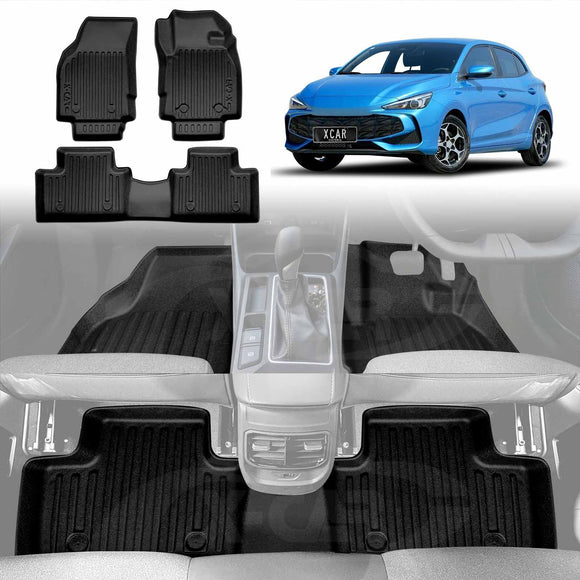 3D Floor Mats for MG 3 MG3 2024-Onwards All-Weather Car Liners