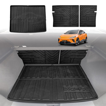 Boot Liner / Back Seat Protectors for MG MG4 2023-2026 3D All-Weather Cargo Mat