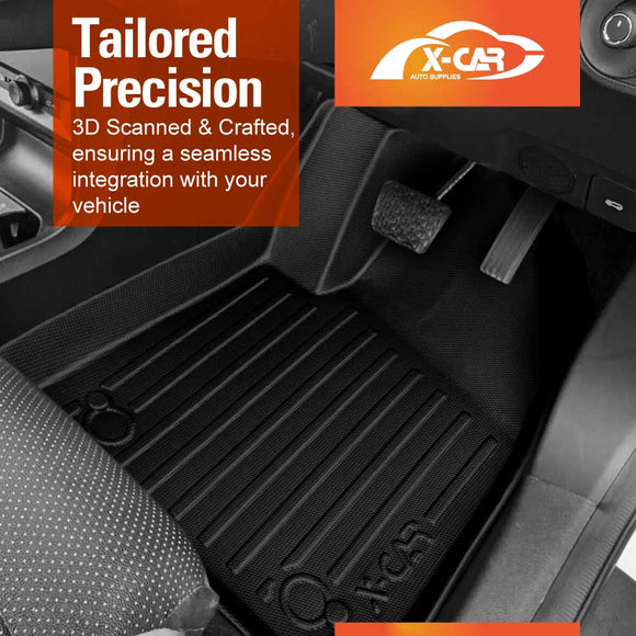 3D Floor Mats for MG MG4 2023-Onwards All-Weather Car Liners