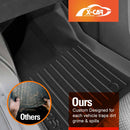 3D Floor Mats for MG MG4 2023-Onwards All-Weather Car Liners-4