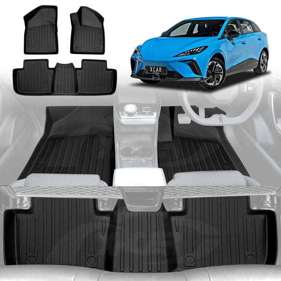 3D Floor Mats for MG MG4 2023-Onwards All-Weather Car Liners