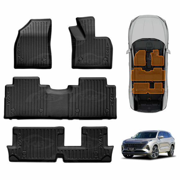 3D Floor Mats for MG QS 2025-Onwards All-Weather Car Liners