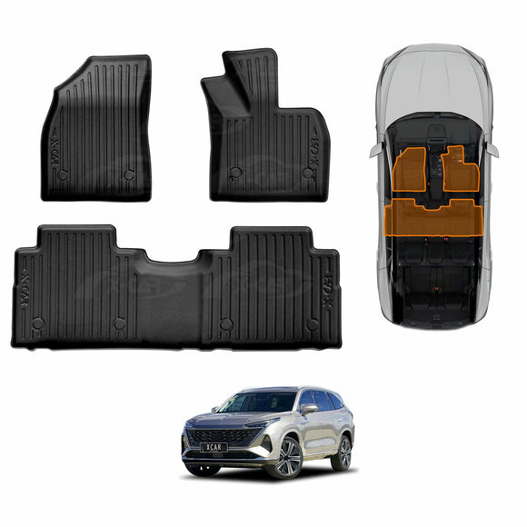 3D Floor Mats for MG QS 2025-Onwards All-Weather Car Liners