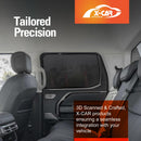 Rear Window Sun Shade for MG MGU9 Dual Cab 2025-Onwards Blind Mesh-2
