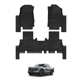 [Pre-order]3D Floor Mats for MG MGU9 Dual Cab 2025-Onwards All Weather Car Liners