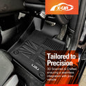 3D Floor Mats for Mini Cooper 2014-2024 All-Weather Car Liners