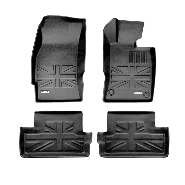 3D Floor Mats for Mini Cooper 2014-2024 All-Weather Car Liners