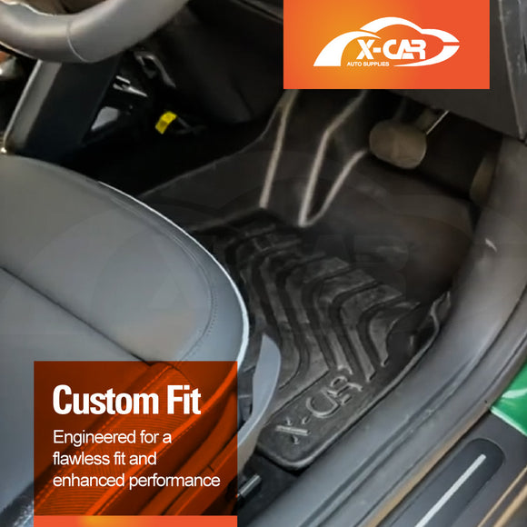 3D Floor Mats for Mini Cooper 3 Door J01 Series 2024-Onwards All-Weather Car Liners
