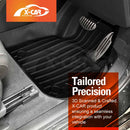 3D Floor Mats for MINI Countryman U25 2024-Onwards Heavy Duty All Weather Car Mats-4