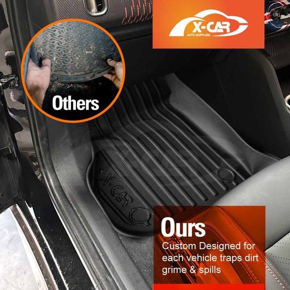 3D Floor Mats for MINI Countryman U25 2024-Onwards Heavy Duty All Weather Car Mats