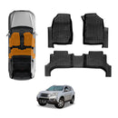 3D Floor Mats for Isuzu MU-X MUX 2013-2021 All-Weather Liners-12