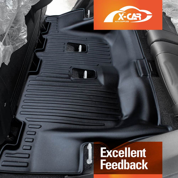 3D Floor Mats for Isuzu MU-X MUX 2022-Onwards All-Weather Car Liners