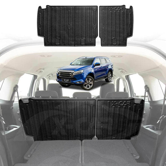 Boot Liner/ Back Seat Protector for Isuzu MU-X MUX 2022-Onwards All-Weather Trunk Cargo Mat