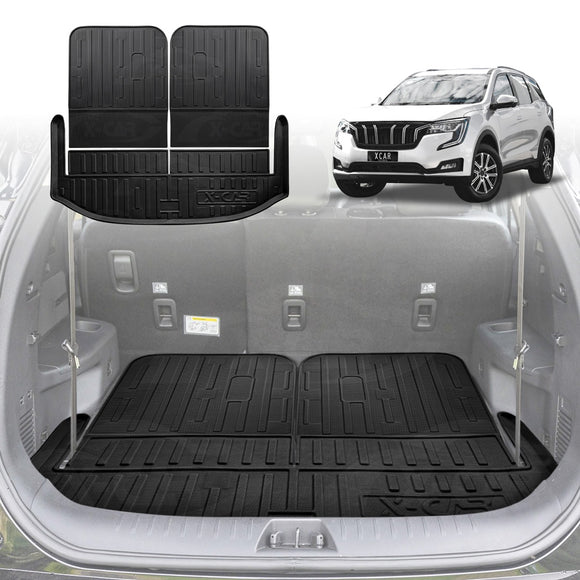Boot Liner/ Back Seat Protector for Mahindra XUV700 2023-Onwards All Weather Cargo Mats