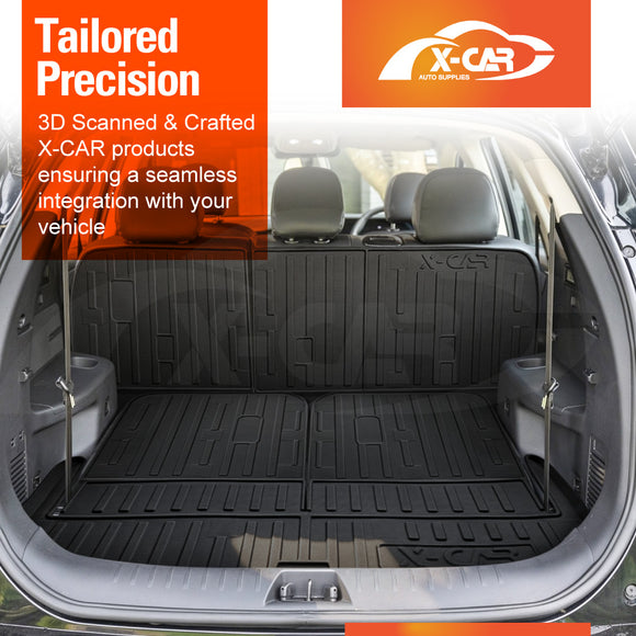 Boot Liner/ Back Seat Protector for Mahindra XUV700 2023-Onwards All Weather Cargo Mats