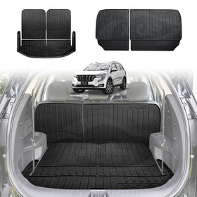 Boot Liner/ Back Seat Protector for Mahindra XUV700 2023-Onwards All Weather Cargo Mats