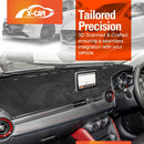 Dash Mat for Mazda 2 DJ/DL Series Hatch & Sedan With HUD 2014-Onwards Non-Slip Microfiber Pad Cover-6
