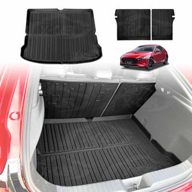 Boot Liner/ Back Seat Protector for Mazda 3 Hatch BP Series 2019-Onwards Cargo Mat