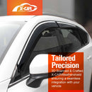 Weathershields for Mazda CX8 CX-8 2018-2024 Car Weather Shields Wind Deflectors Sun Visors-7