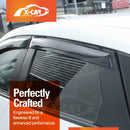 WeatherShields for Mazda CX-3 2015-Onwards Car Weather Shields Wind Deflectors Sun Visors-4