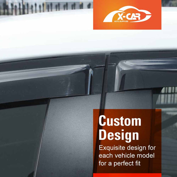 WeatherShields for Mazda CX-3 2015-Onwards Car Weather Shields Wind Deflectors Sun Visors