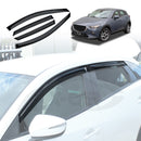 WeatherShields for Mazda CX-3 2015-Onwards Car Weather Shields Wind Deflectors Sun Visors-1